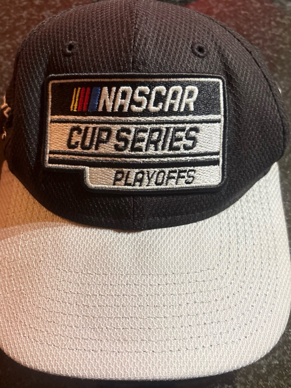 Nascar Two-Tone Black and White Cup Series Playoffs Hat